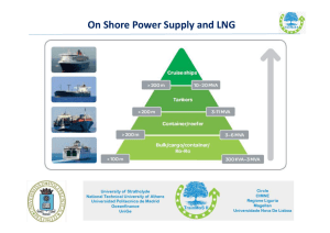 On Shore Power Supply and LNG