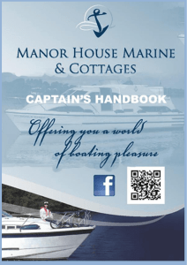 Captain`s Handbook - Manor House Marine and Cottages