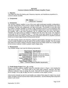 lab 5.BJT CC Amp
