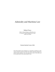 Admiralty and Maritime Law - Public.Resource.Org, Inc.