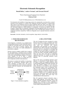 Electronic Schematic Recognition