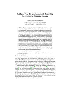 Octilinear Force-Directed Layout with Mental