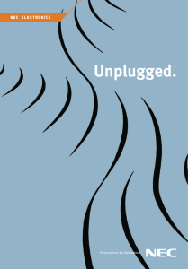 Unplugged. - Renesas Electronics Europe