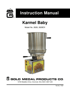 Instruction Manual Karmel Baby