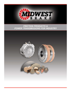 Midwest Brake General Products Brochure