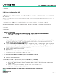 HPE Integrated Lights