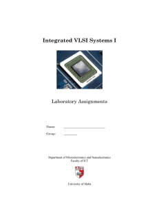 Integrated VLSI Systems I