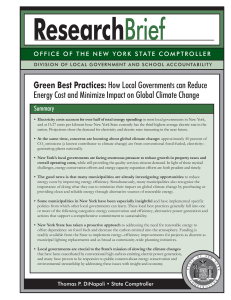 Green Best Practices: How Local Governments Can Reduce Energy