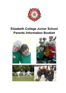 Junior School Parents` Handbook