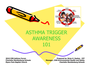 s gg asthma trigger awareness 101 - Charlotte