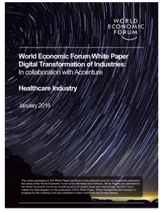 World Economic Forum White Paper Digital Transformation of