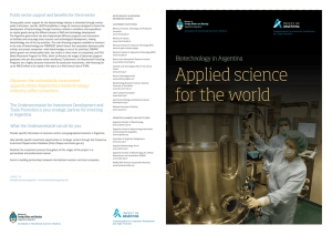 Applied science for the world