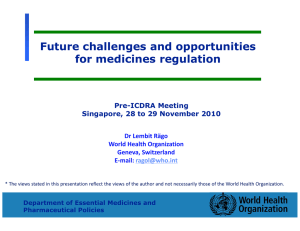 Future Challenges and Opportunities for Medicines Regulation pdf