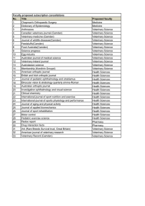 No. Title Proposed faculty 1 Chapman`s Orthopaedic