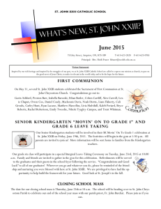 Newsletter – June 2015