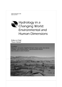 Hydrology in a Changing World: Environmental and