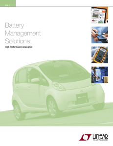 Battery Charger Management Solutions