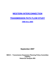 PATH FLOW ANALYSIS - Western Electricity Coordinating Council