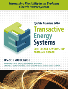 Update from the 2016 - Smart Grid Northwest