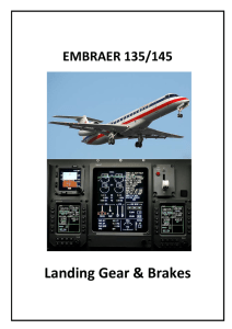 landing gear and brakes