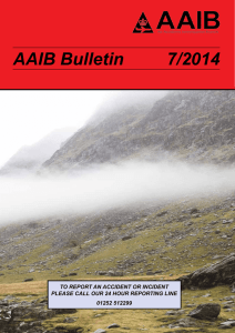 AAIB Bulletin 7/2014