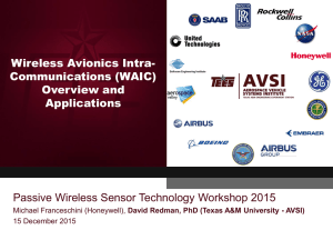 Commercial Aircraft - Wireless Intra