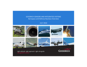 GOODRICH SENSORS AND INTEGRATED SYSTEMS Aerospace