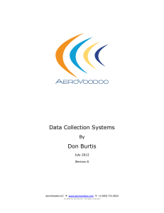 AeroVoodoo Data Collection Systems White Paper