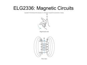ELG2336: Magnetic Circuits