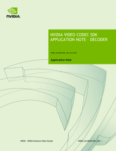 Application Note - NVIDIA Developer