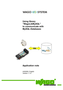 Application note