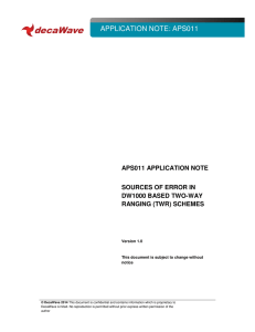 application note: aps011