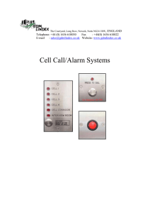 Cell Call/Alarm Systems