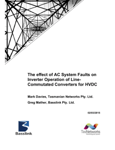 Basslink and TasNetworks Joint Report Mar 2015