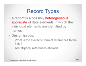 Record Types