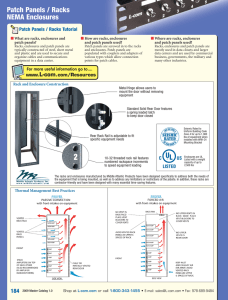 Patch Panels / Racks NEMA Enclosures - L-Com