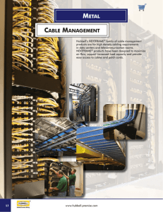 cable management metal