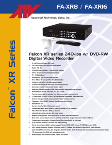 fa4-120 spec sheet - Advanced Technology Video