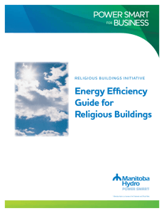 Energy efficiency guide for religious buildings