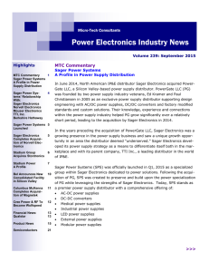 Power Electronics Industry News