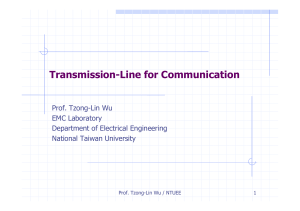 Transmission-Line for Communication