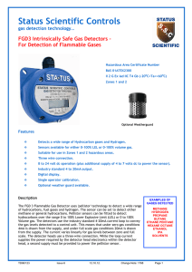 FGD3 Flammable Specification
