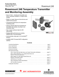 248 transmitter - Serv`Instrumentation