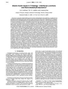 Interfacial Junctions and Nano