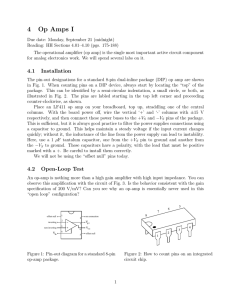 4 Op Amps I