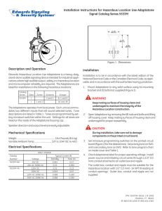 5533M Installation Instructions