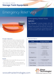 Emergency Relief Vents