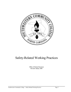 Safety-Related Working Practices