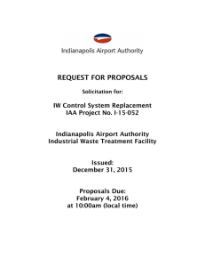 RFP I-15-052 IW Control System Replacement Final