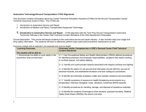 Alignment Document - Ohio Board of Regents